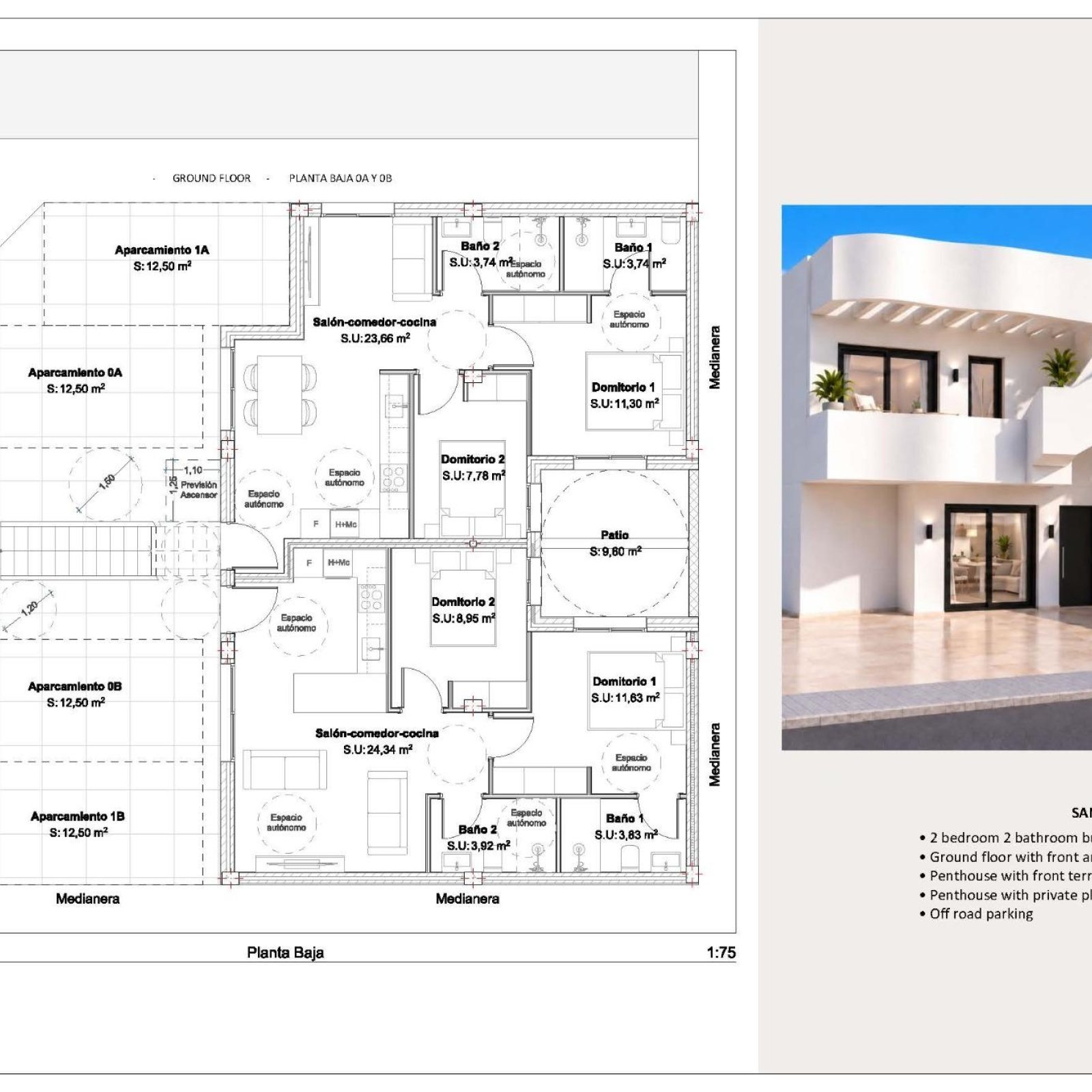 Kleinschalige nieuwbouwwoningen in San Pedro del Pinatar, op slechts 800 m van het strand-8