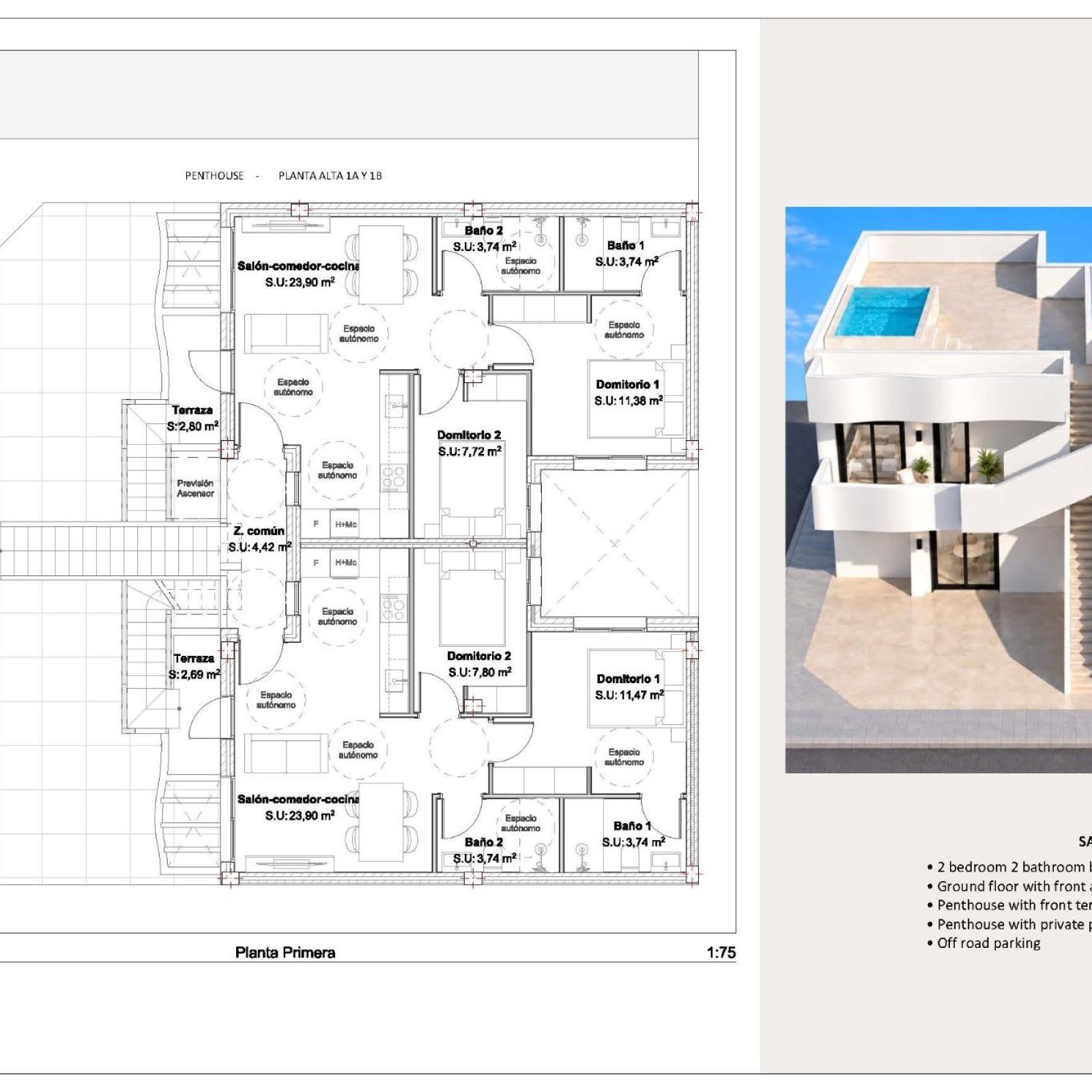 Kleinschalige nieuwbouwwoningen in San Pedro del Pinatar, op slechts 800 m van het strand-6