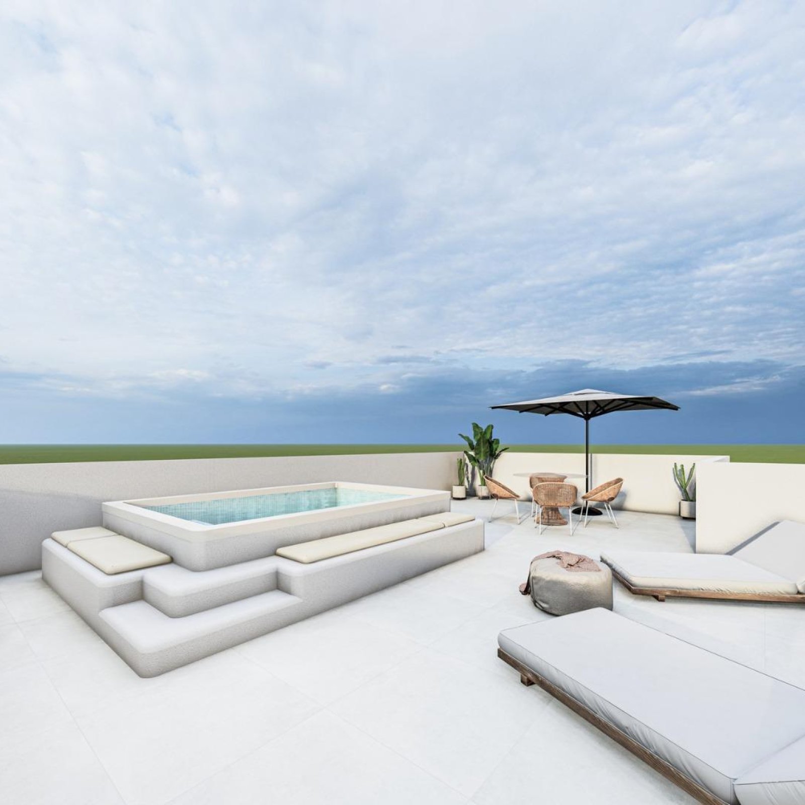Kleinschalige nieuwbouwwoningen in San Pedro del Pinatar, op slechts 800 m van het strand-3