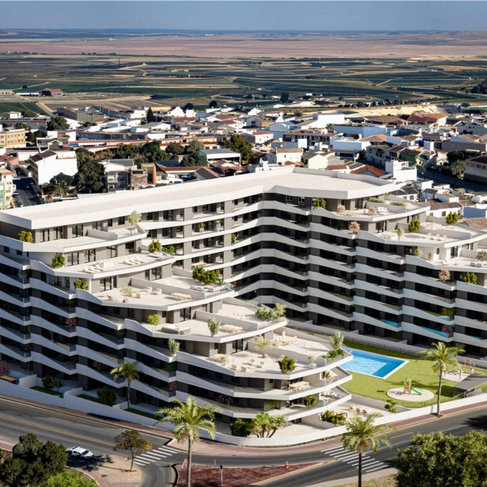 Nieuwbouwwoningen met zwembad in San Miguel de Salinas-1