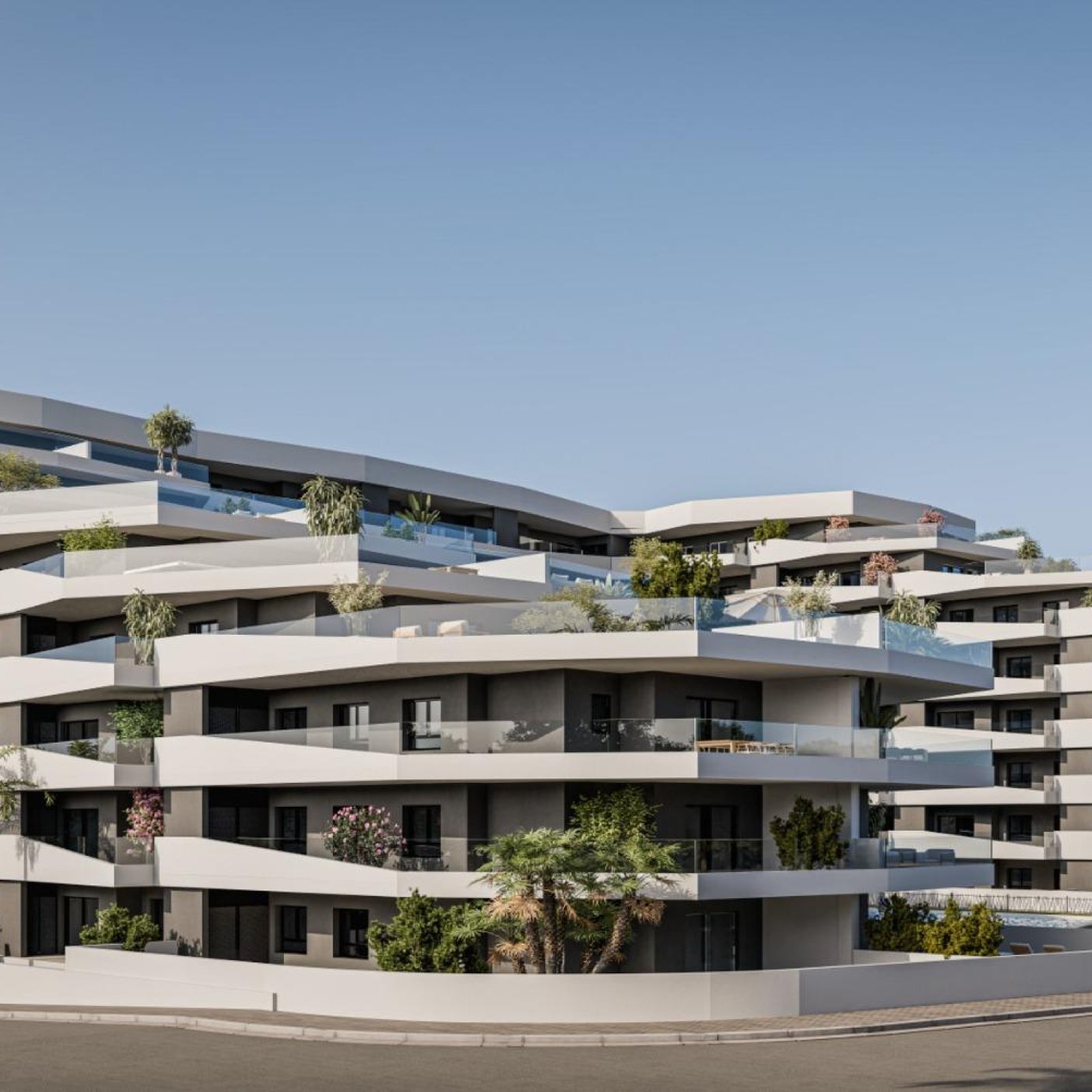 Nieuwbouwwoningen met zwembad in San Miguel de Salinas-4