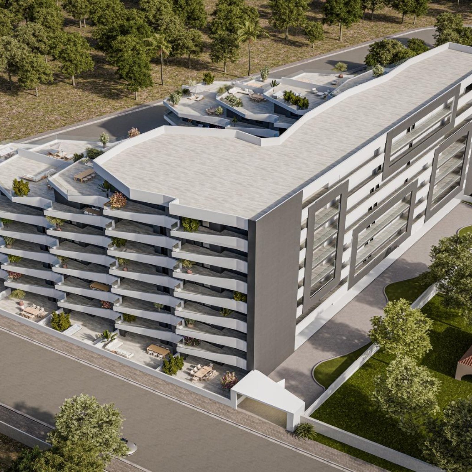 Nieuwbouwwoningen met zwembad in San Miguel de Salinas-14