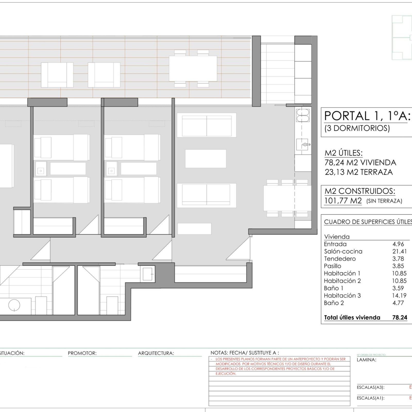 Appartement in -13