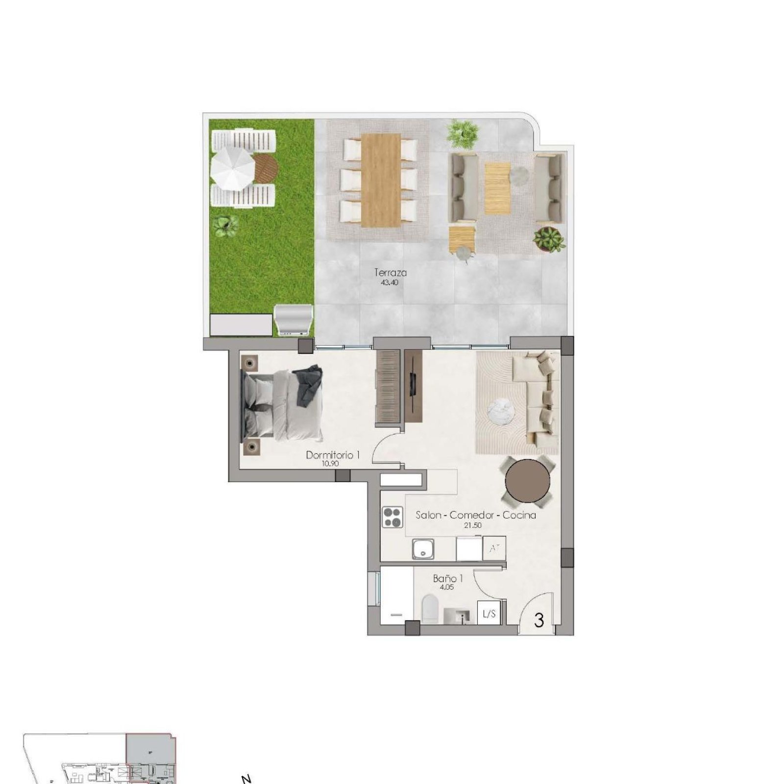 Nieuwbouwwoningen in het centrum van Santa Pola, vlak bij het strand-11
