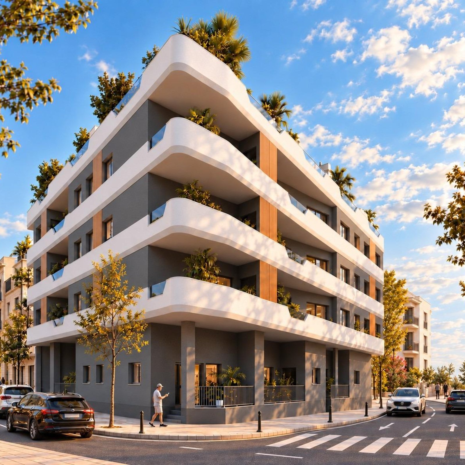 Nieuwbouwwoningen in het centrum van Santa Pola, vlak bij het strand-2