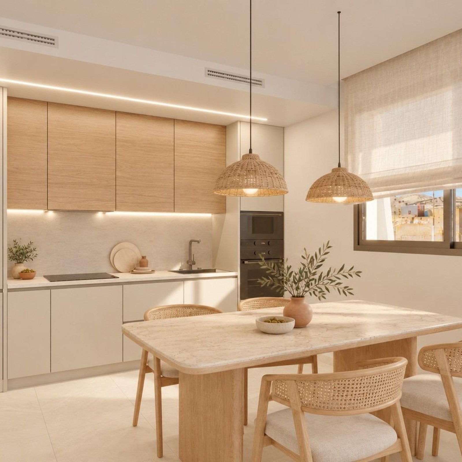 Nieuwbouwwoningen in het centrum van Santa Pola, vlak bij het strand-5