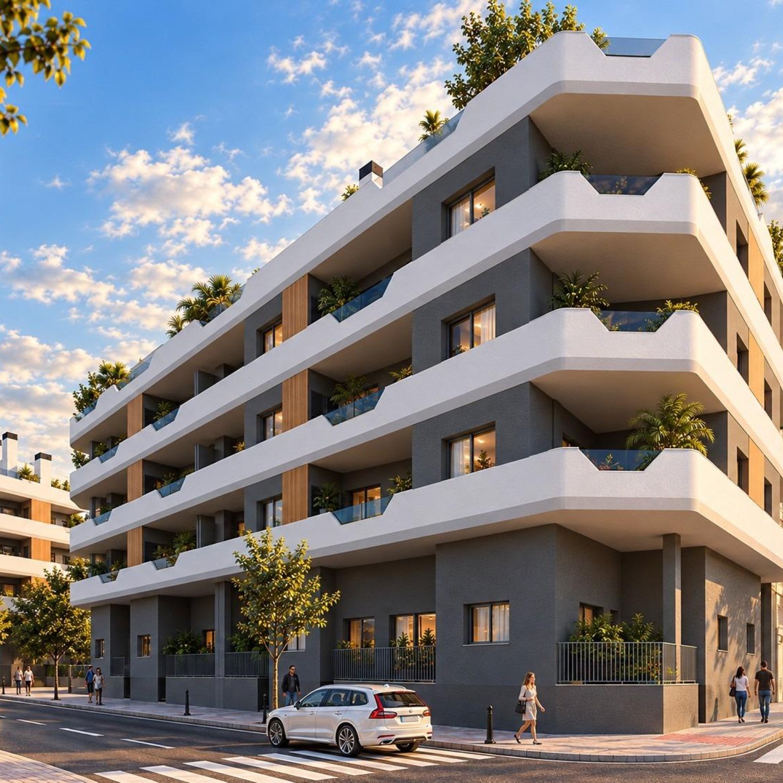 Nieuwbouwwoningen in het centrum van Santa Pola, vlak bij het strand-9