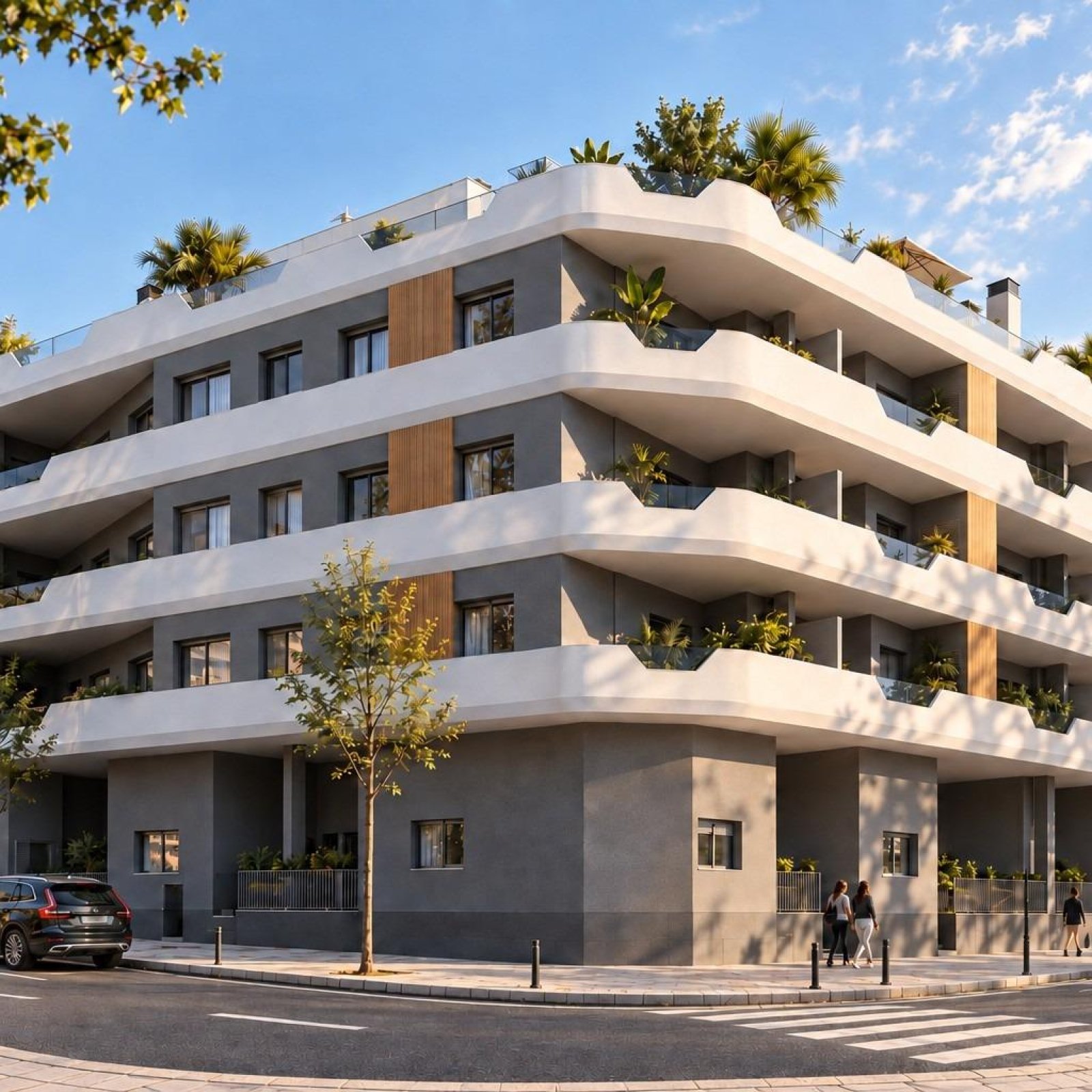 Nieuwbouwwoningen in het centrum van Santa Pola, vlak bij het strand-10