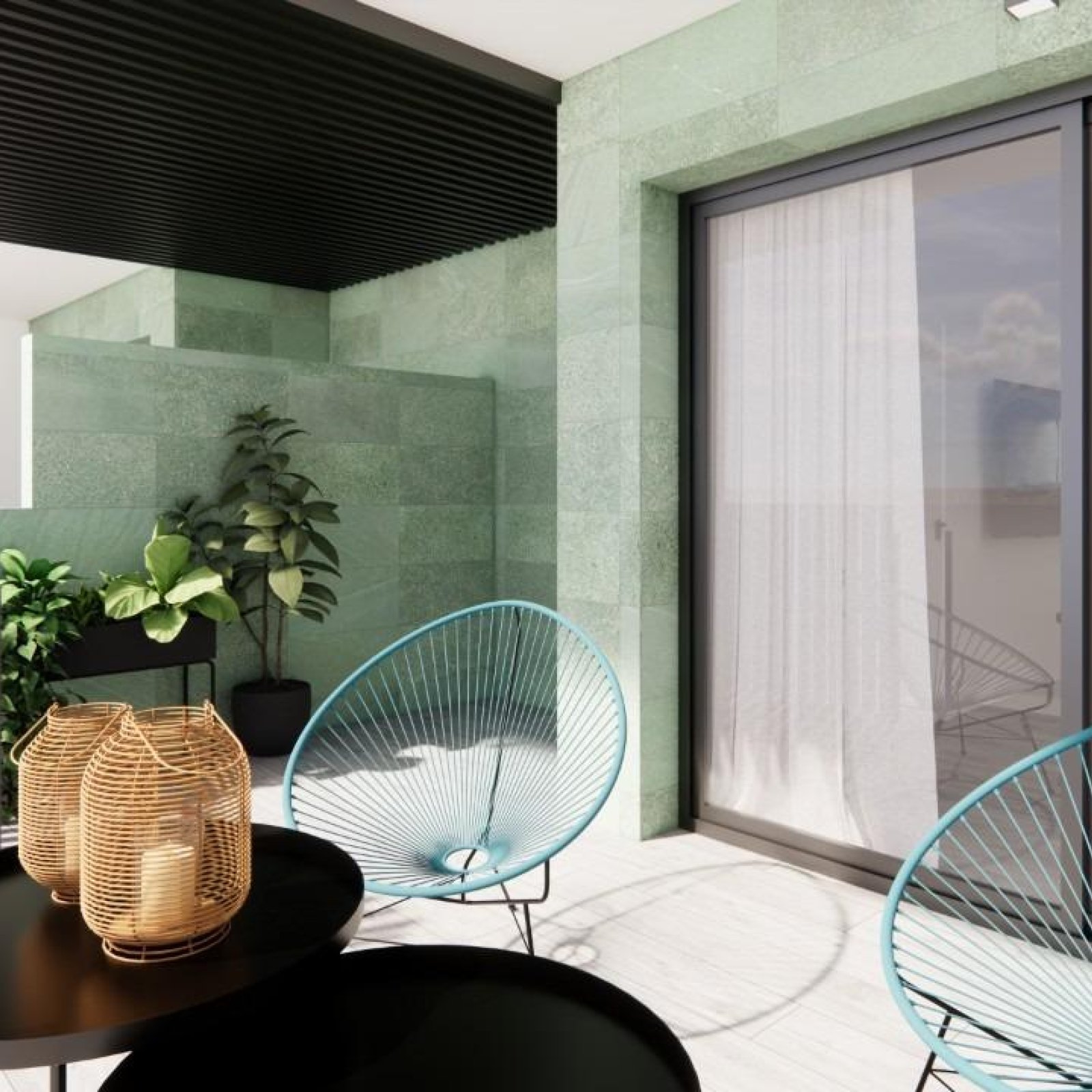 Nieuwe mediterrane appartementen op slechts 100 meter van het strand in Torre de la Horadada-5