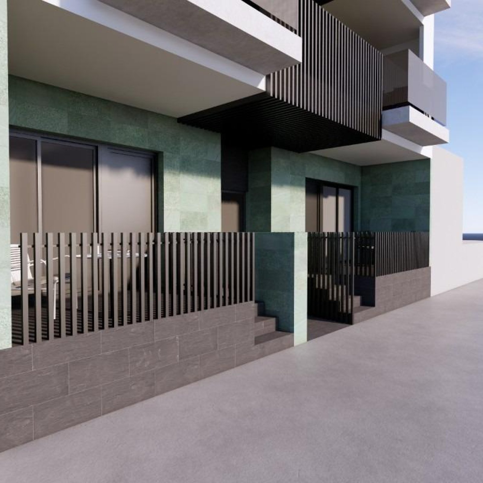 Nieuwe mediterrane appartementen op slechts 100 meter van het strand in Torre de la Horadada-15