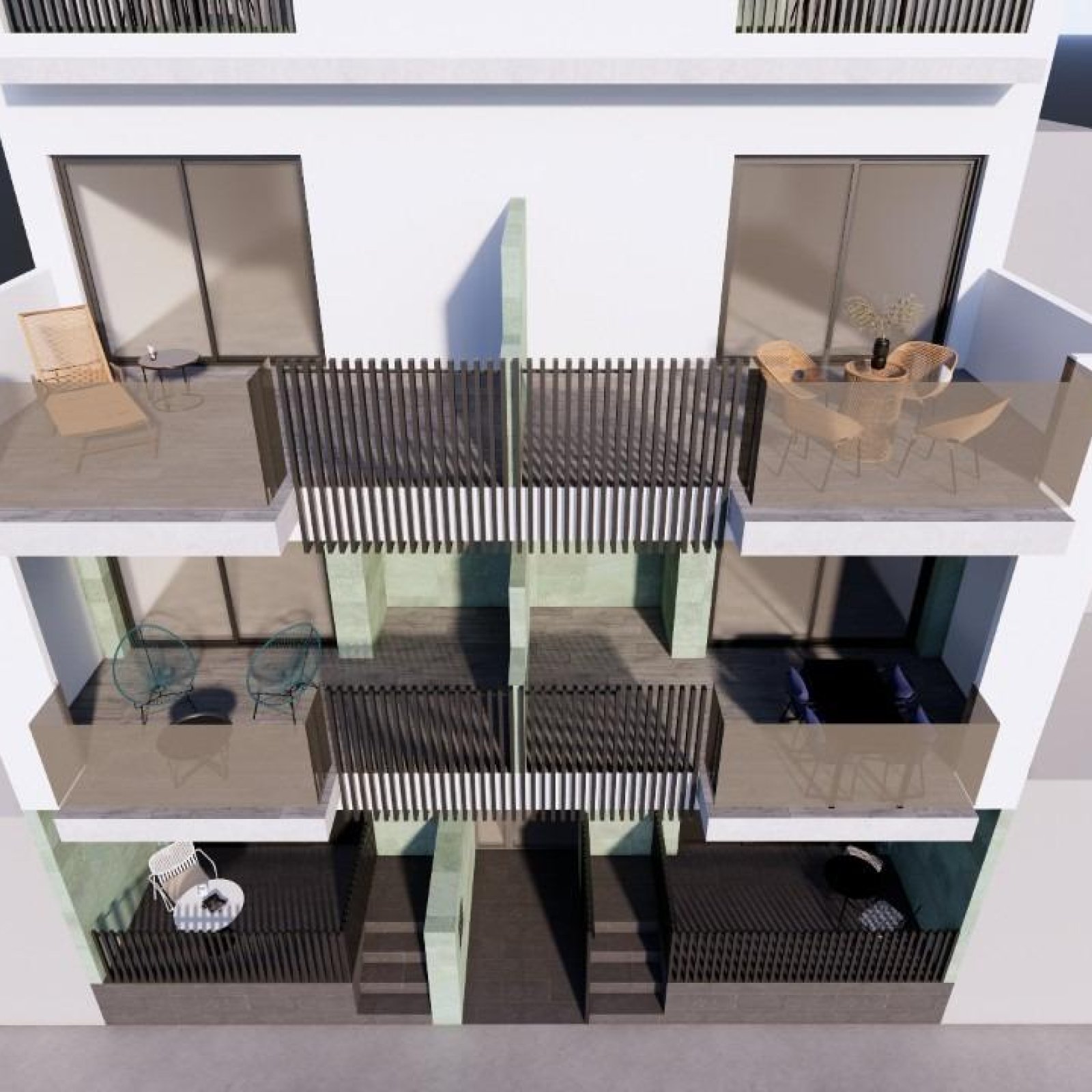 Nieuwe mediterrane appartementen op slechts 100 meter van het strand in Torre de la Horadada-18