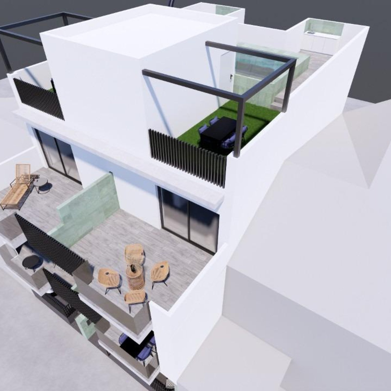 Nieuwe mediterrane appartementen op slechts 100 meter van het strand in Torre de la Horadada-21
