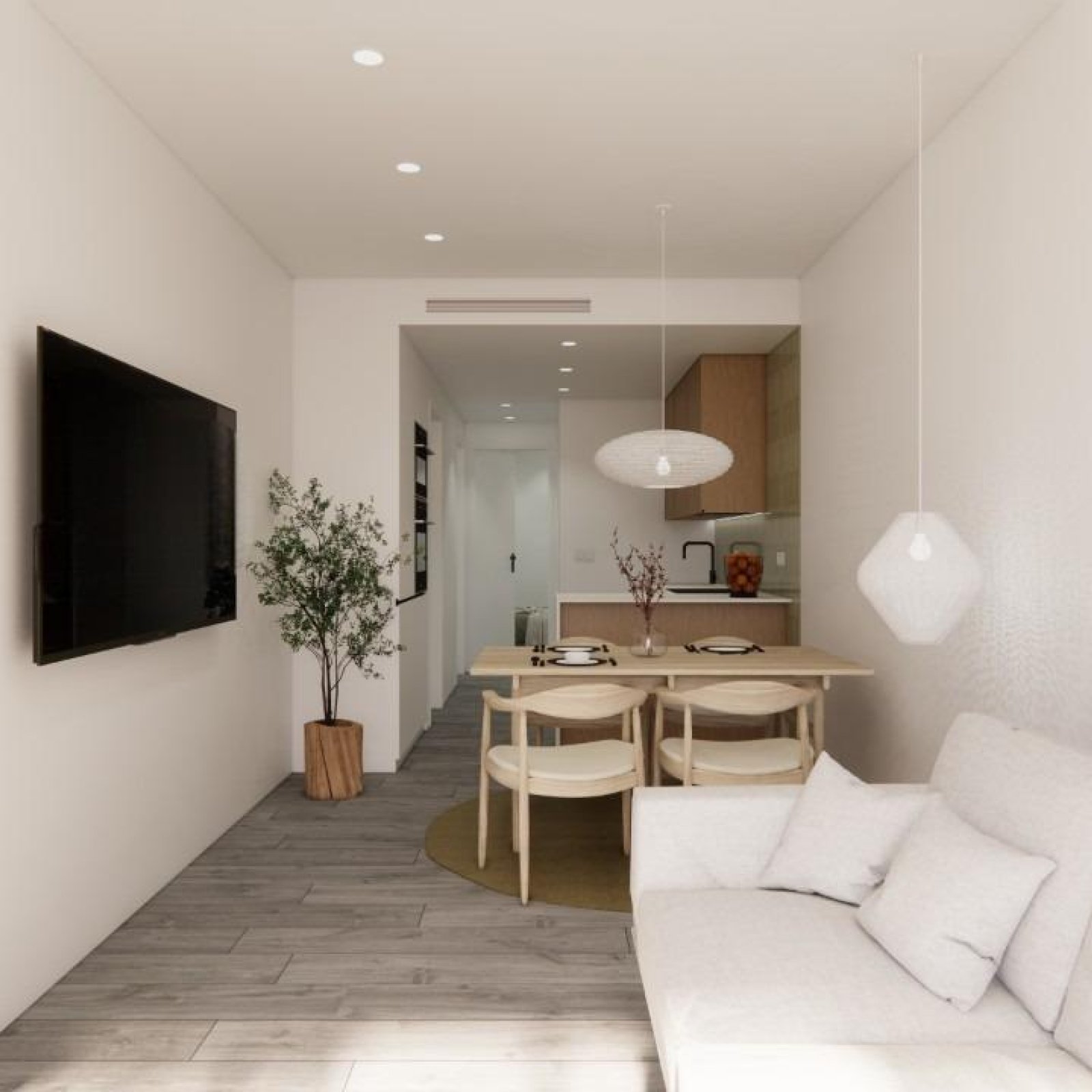 Nieuwe mediterrane appartementen op slechts 100 meter van het strand in Torre de la Horadada-5