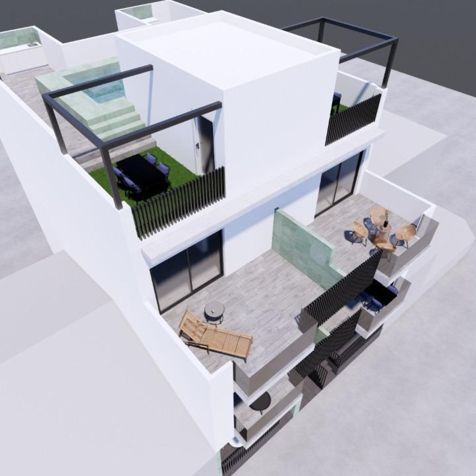Nieuwe mediterrane appartementen op slechts 100 meter van het strand in Torre de la Horadada-20