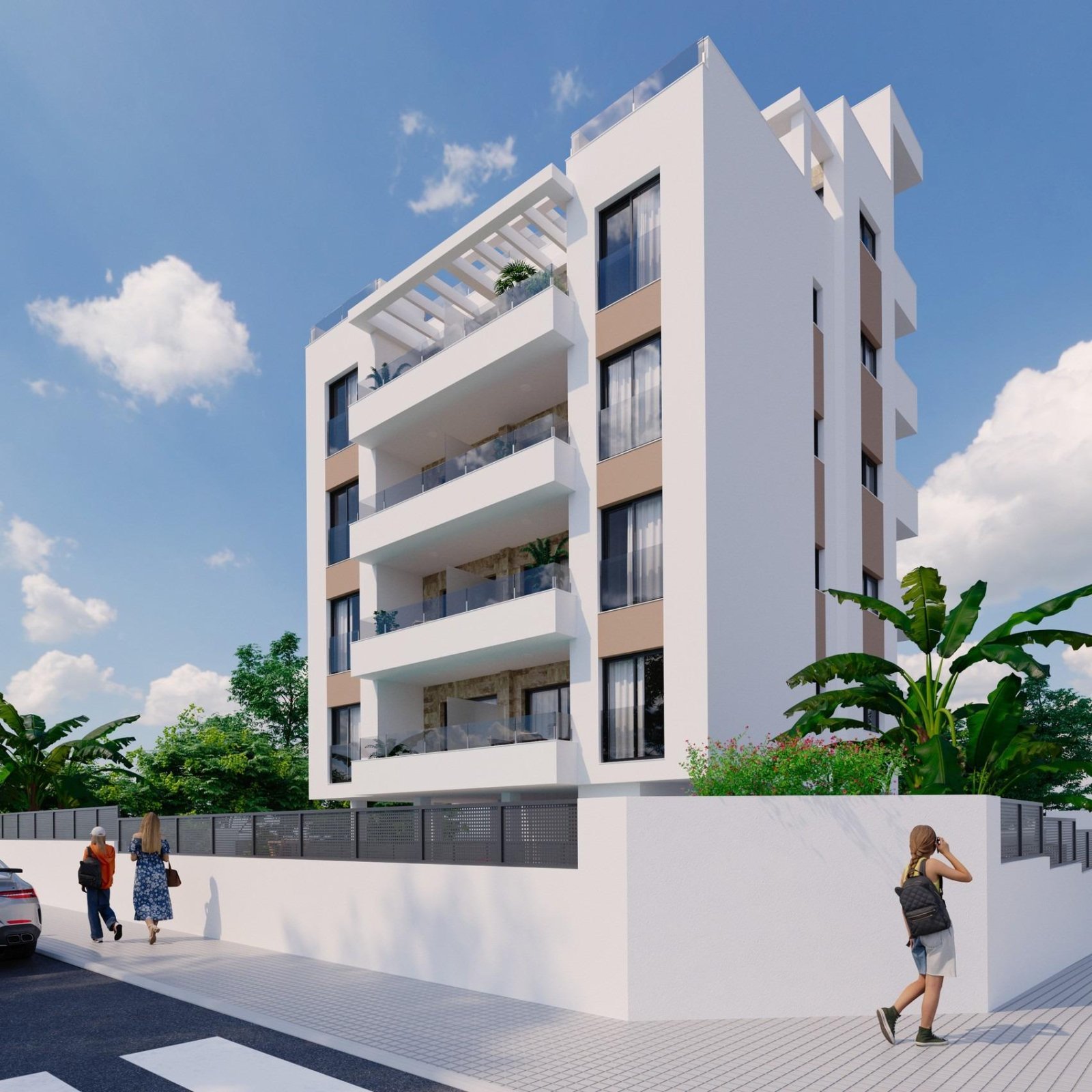 Nieuwbouwwoningen met gemeenschappelijk zwembad in Nueva Torrevieja-1