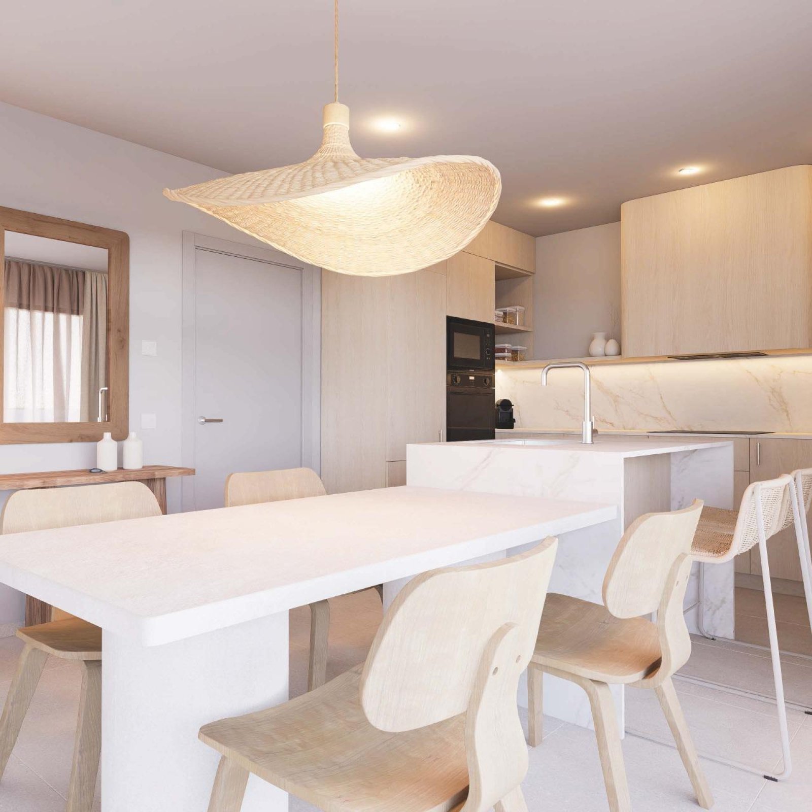 Nieuwbouwappartementen met toeristenvergunning op 300 m van het strand in Torrevieja-9