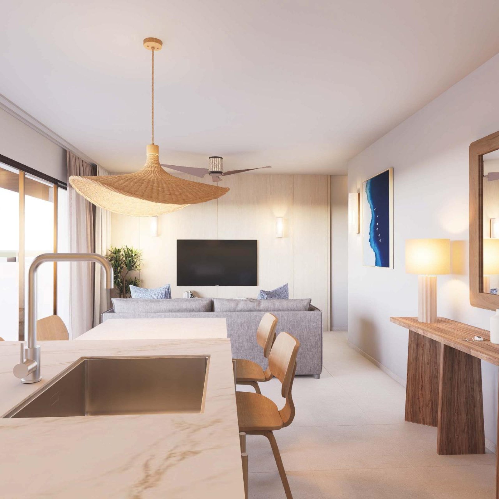 Nieuwbouwappartementen met toeristenvergunning op 300 m van het strand in Torrevieja-11