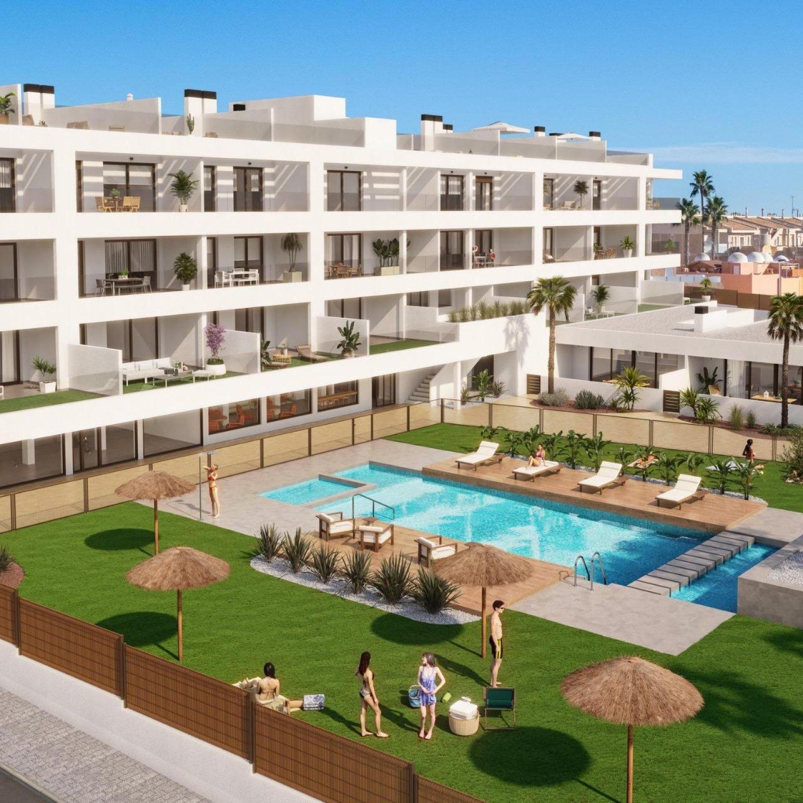 Nieuwbouwappartementen met toeristenvergunning op 300 m van het strand in Torrevieja-5