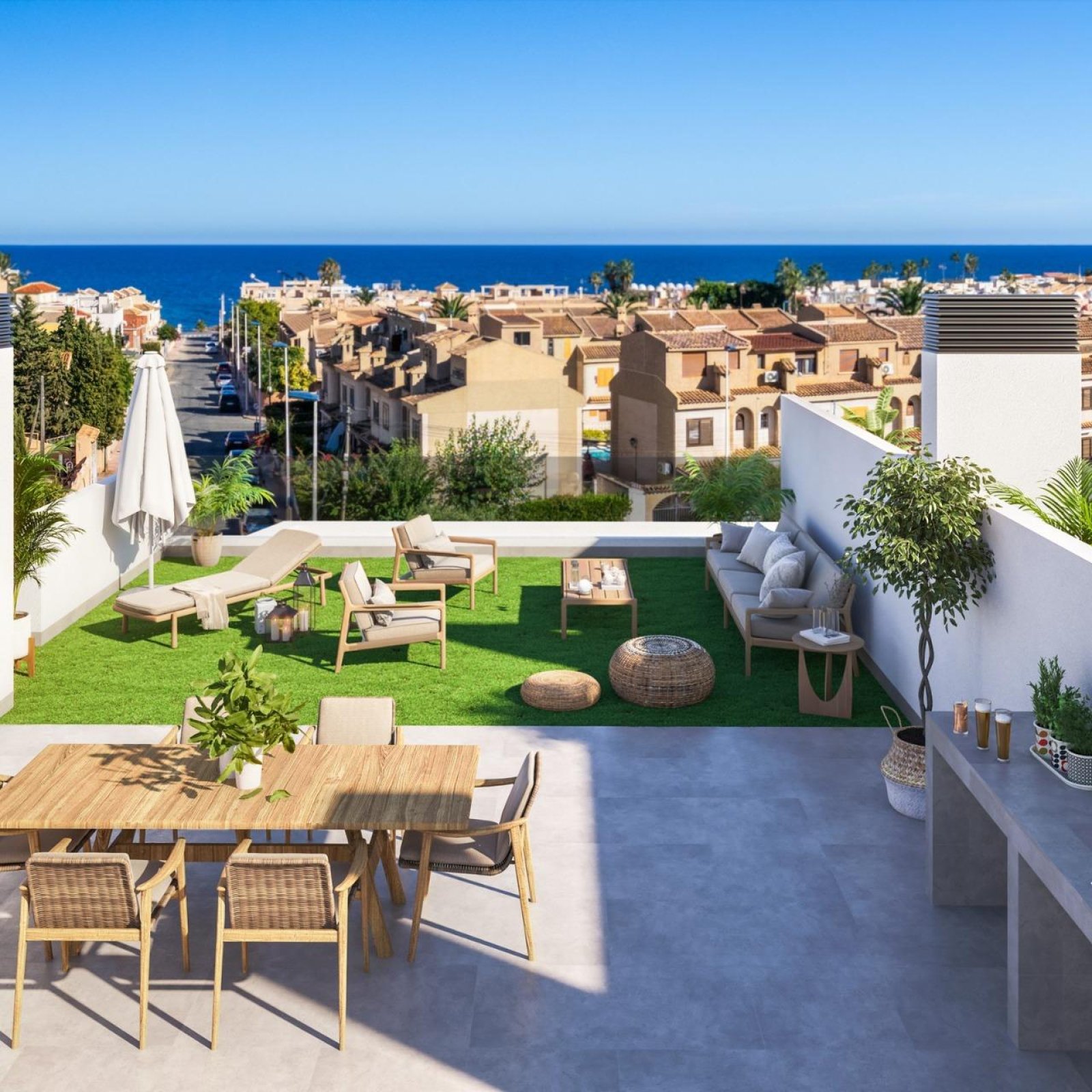 Nieuwbouwappartementen met toeristenvergunning op 300 m van het strand in Torrevieja-37