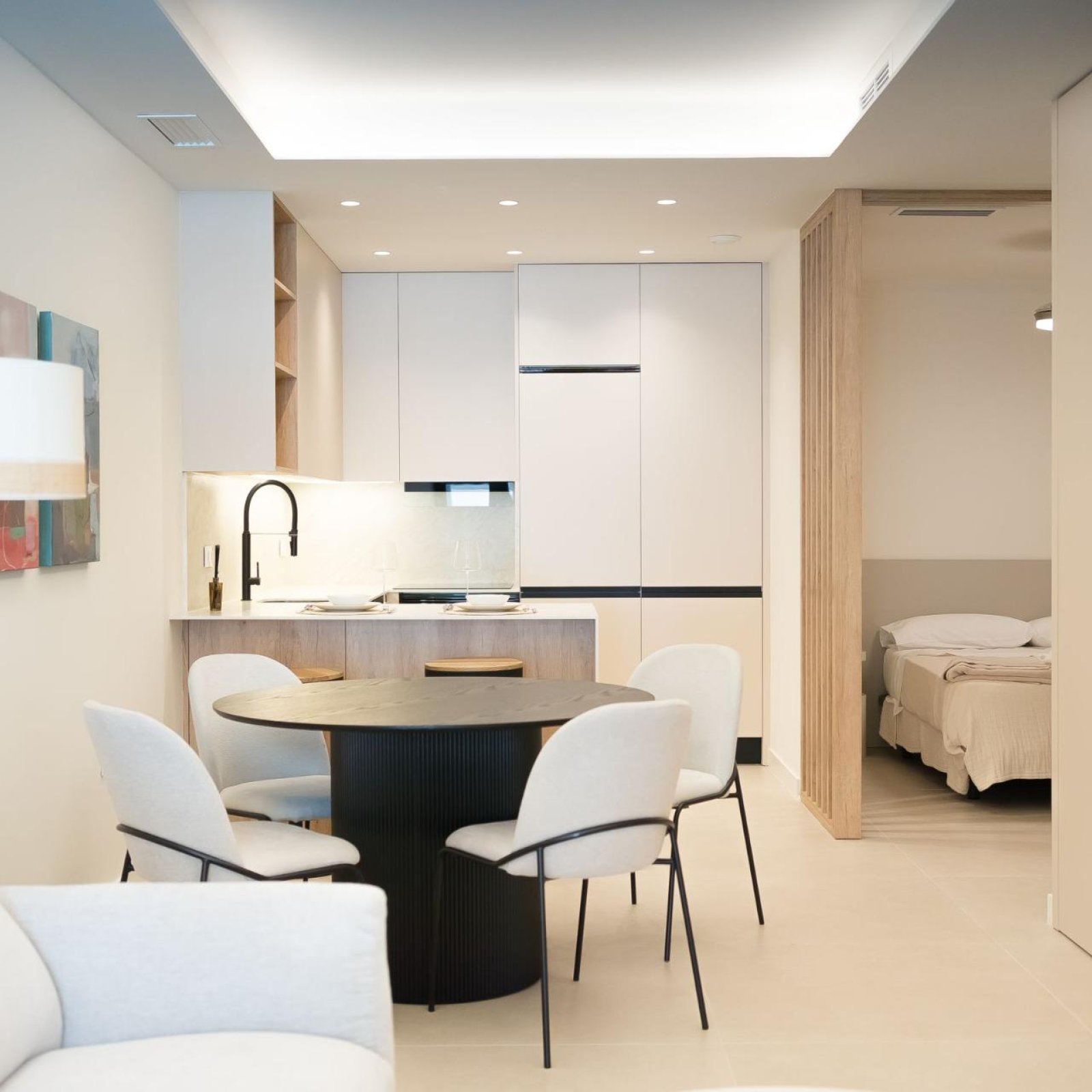 Nieuwbouwwoningen op de begane grond op 300 meter van de zee in Santiago de la Ribera, Murcia-7
