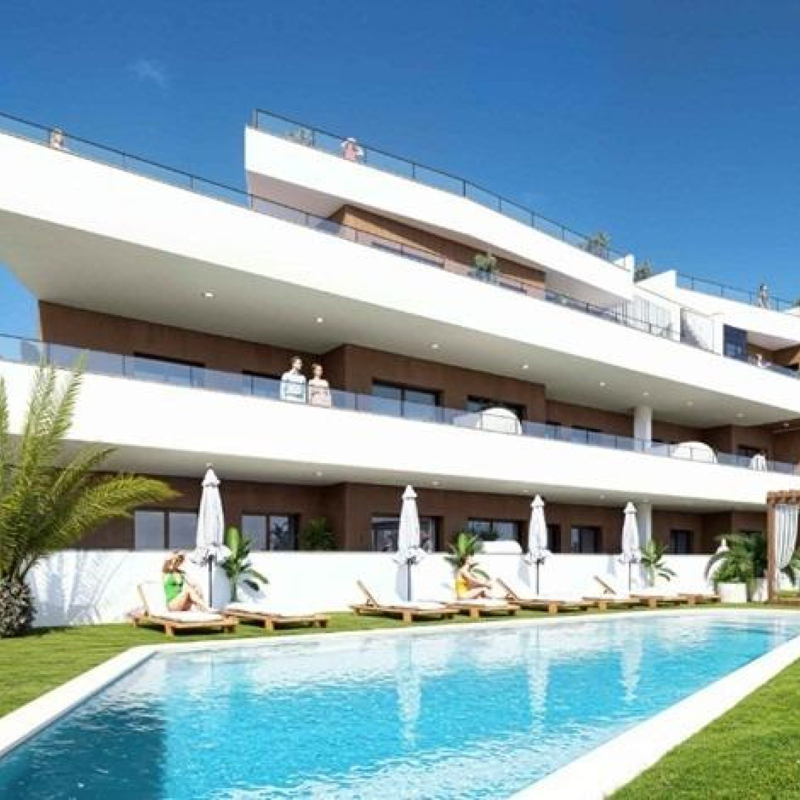 Nieuwbouwwoningen met zwembad en fitnessruimte in Formentera del Segura, Costa Blanca-1