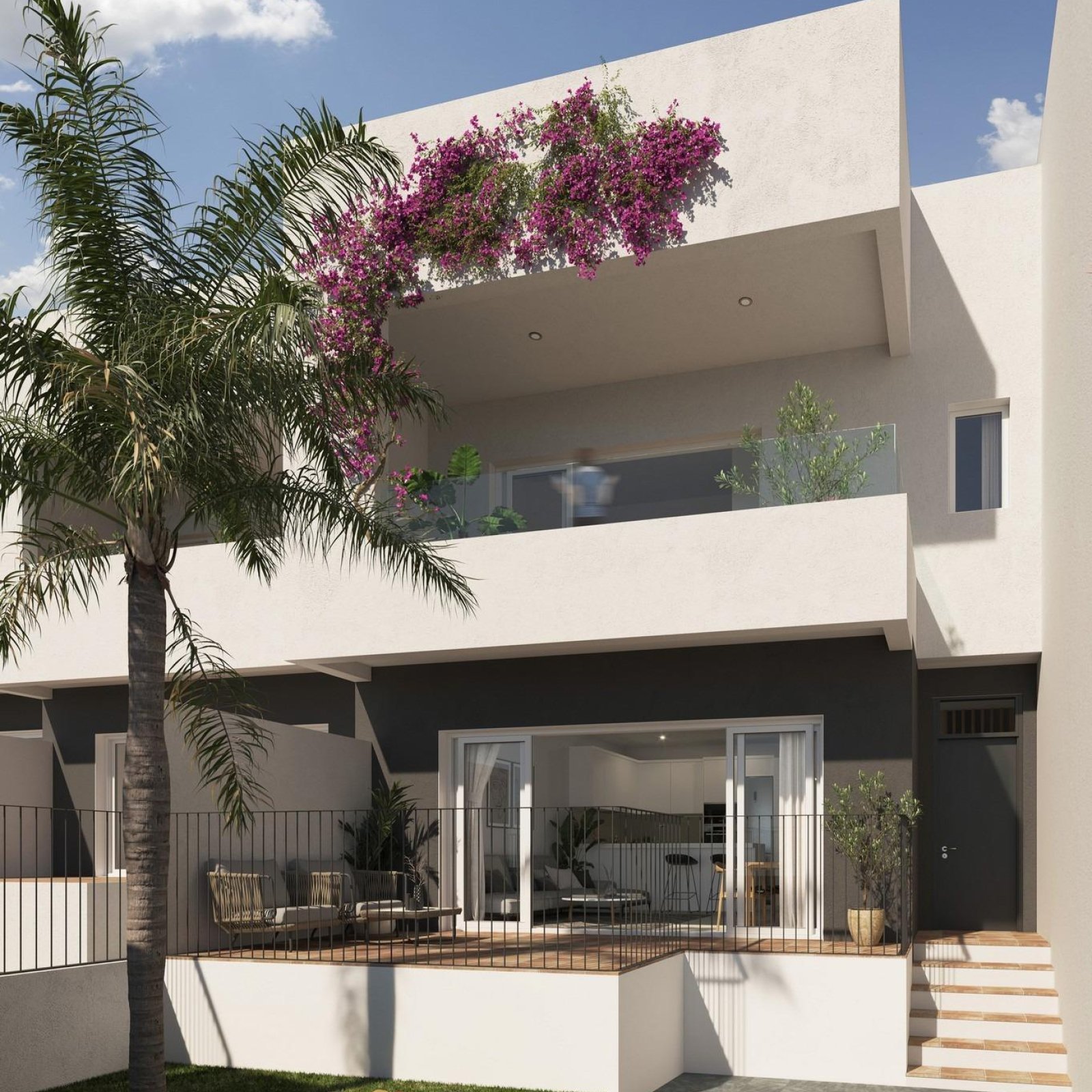 NIEUWBOUW HALFVRIJSTAANDE VILLA'S IN MONFORTE DEL CID-5