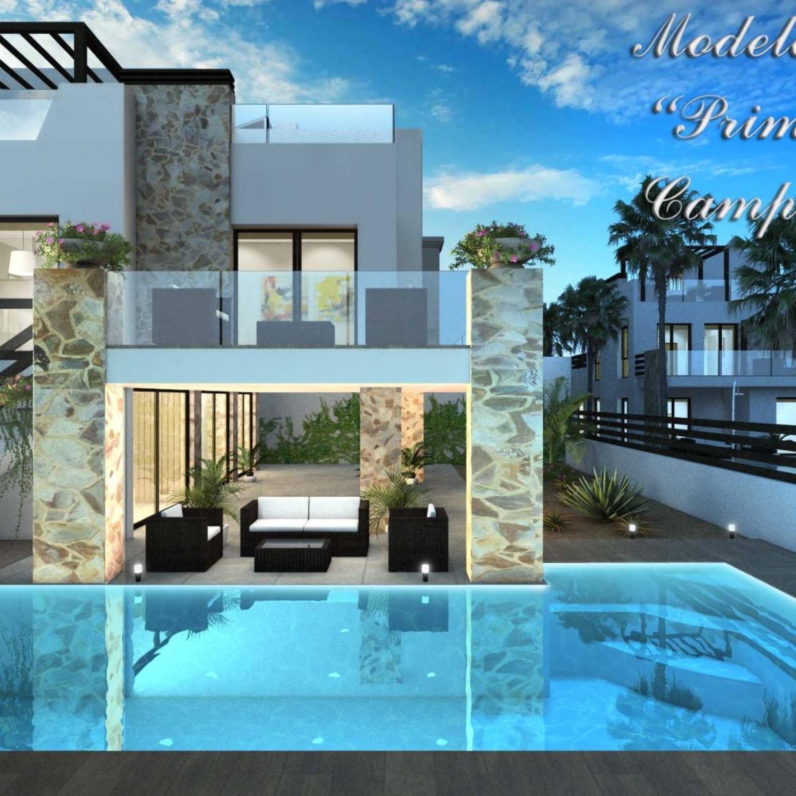 Luxe villa’s direct aan de golfbaan in Ciudad Quesada, Costa Blanca-1