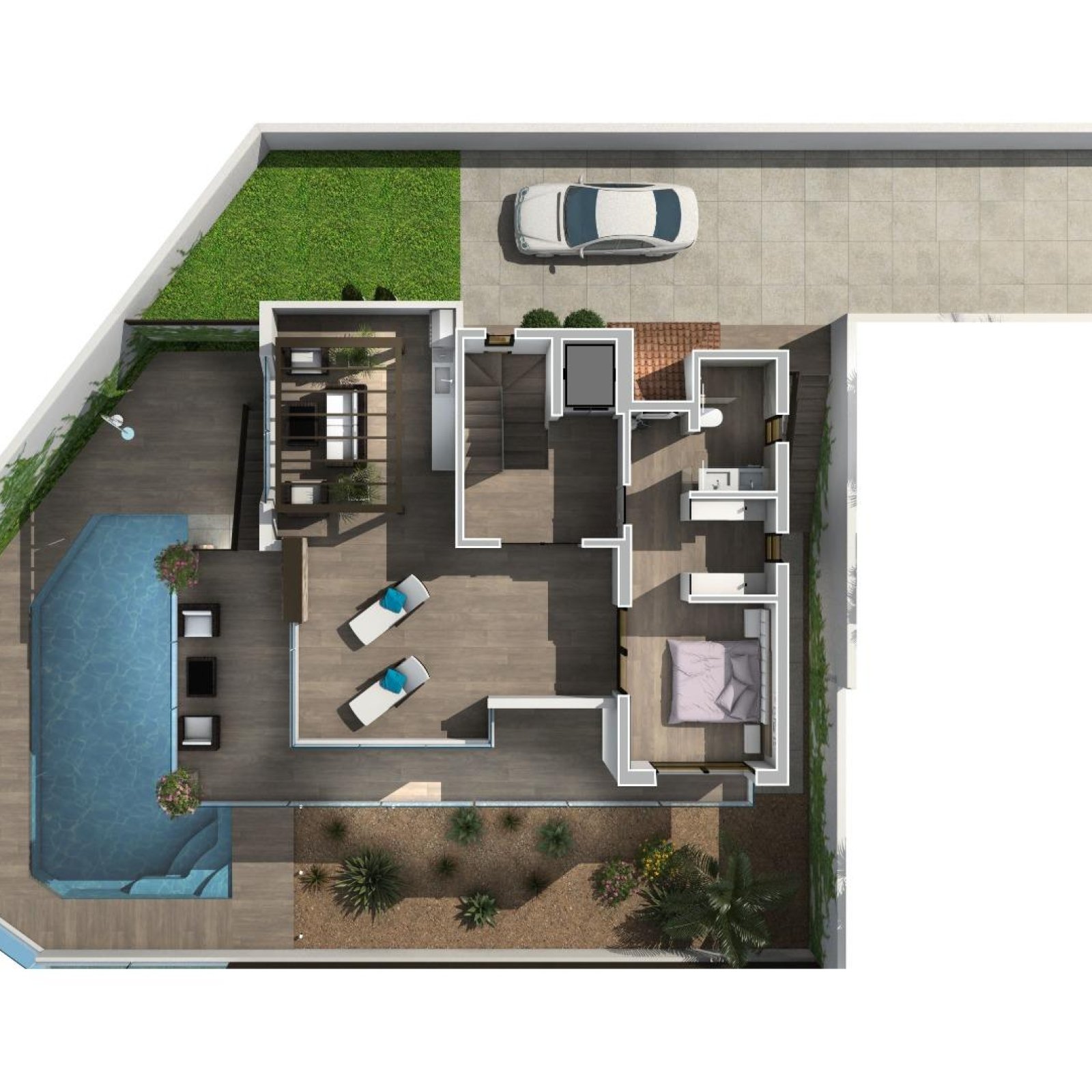 Luxe villa’s direct aan de golfbaan in Ciudad Quesada, Costa Blanca-7