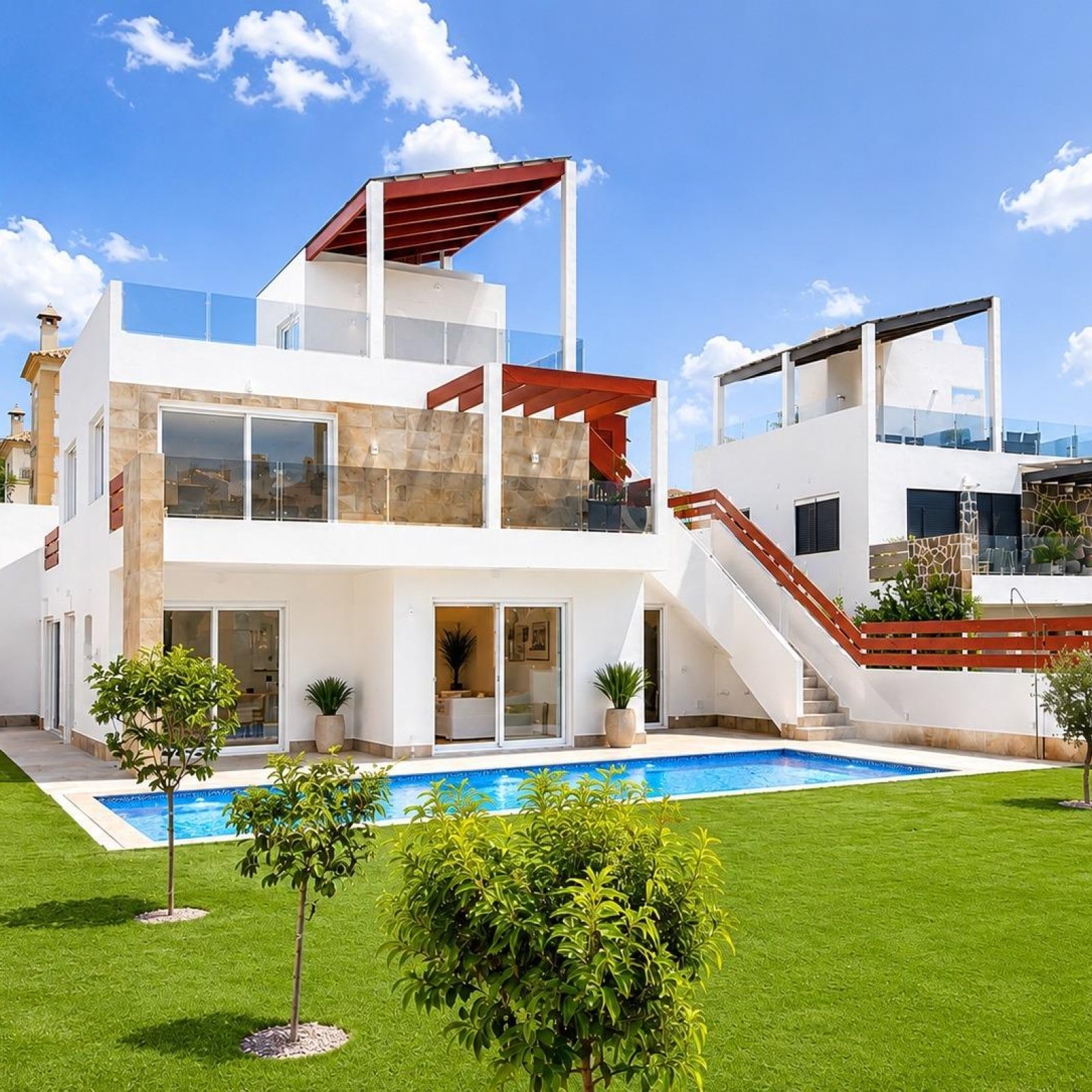 Luxe villa’s direct aan de golfbaan in Ciudad Quesada, Costa Blanca-10