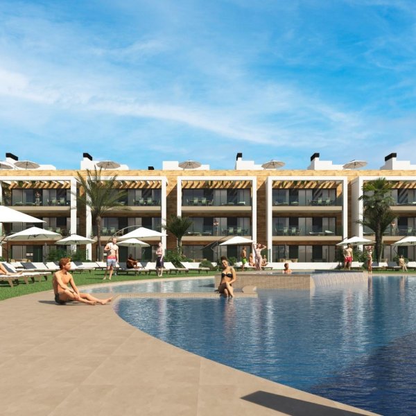 NIEUWBOUW WOONCOMPLEX BIJ LA SERENA GOLF, LOS ALCAZARES-8