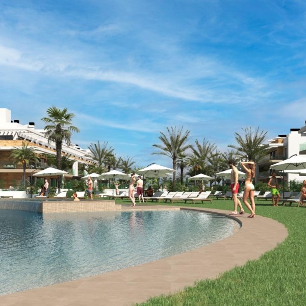 NIEUWBOUW WOONCOMPLEX BIJ LA SERENA GOLF, LOS ALCAZARES-2