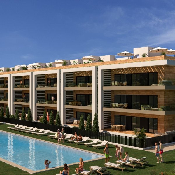 NIEUWBOUW WOONCOMPLEX BIJ LA SERENA GOLF, LOS ALCAZARES-14