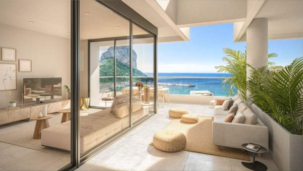 NIEUWBOUW LUXE PENTHOUSES MET UITZICHT OP ZEE IN CALPE-2