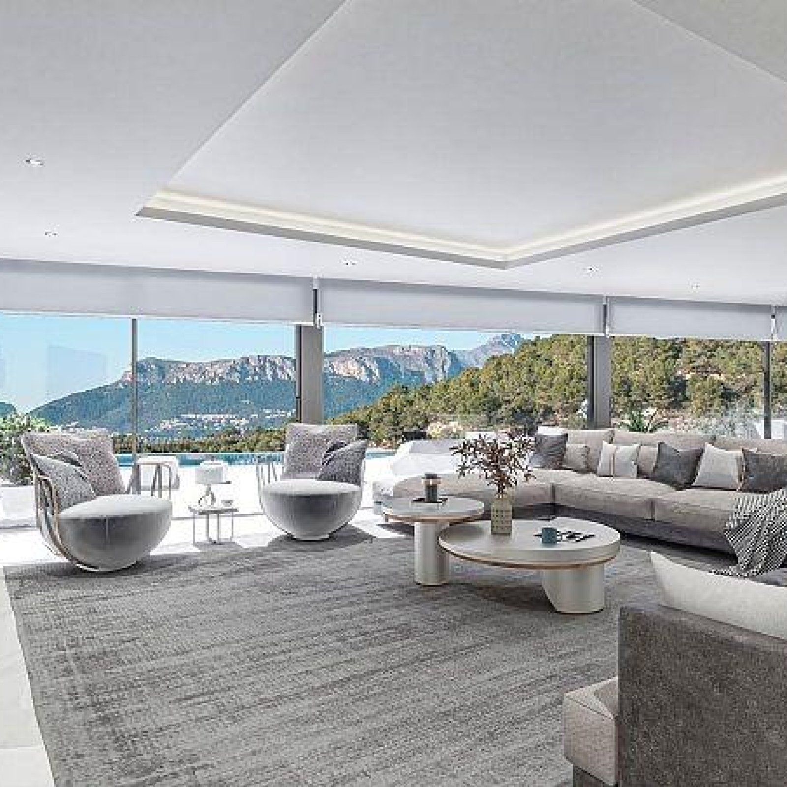 Exclusieve, nieuwbouwwilla in Benissa aan de Costa Blanca Noord-2