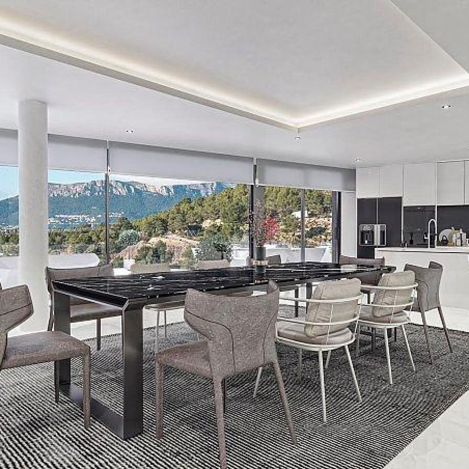 Exclusieve, nieuwbouwwilla in Benissa aan de Costa Blanca Noord-3