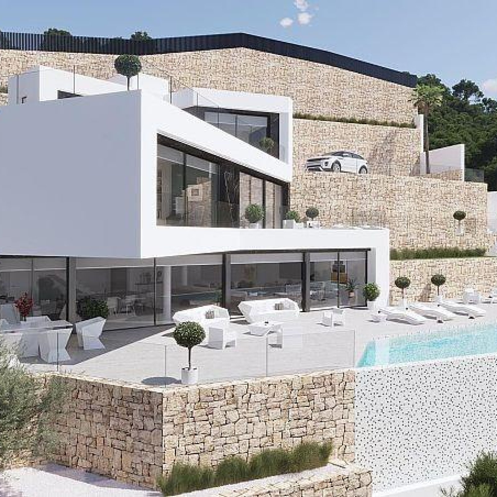 Exclusieve, nieuwbouwwilla in Benissa aan de Costa Blanca Noord-9