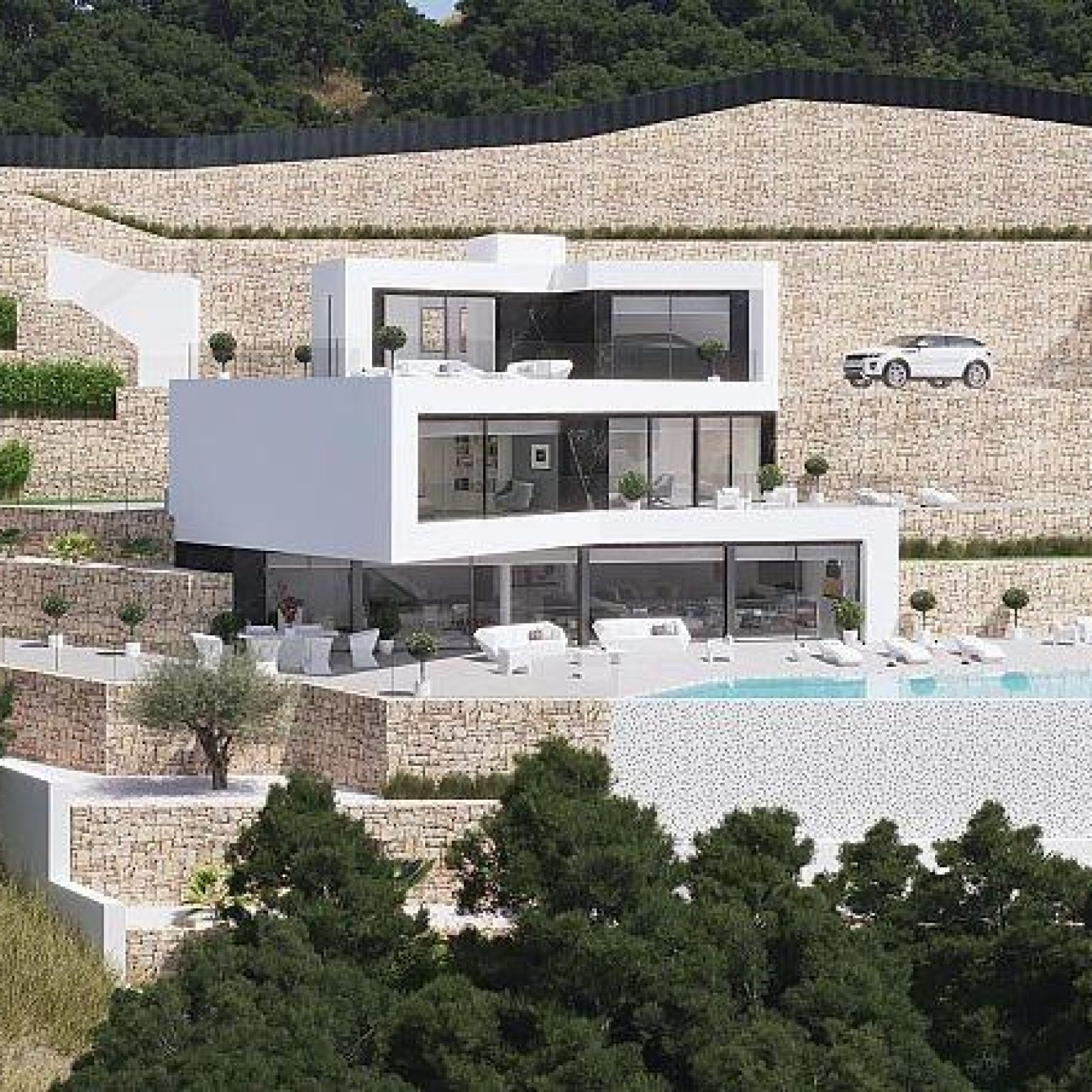 Exclusieve, nieuwbouwwilla in Benissa aan de Costa Blanca Noord-10